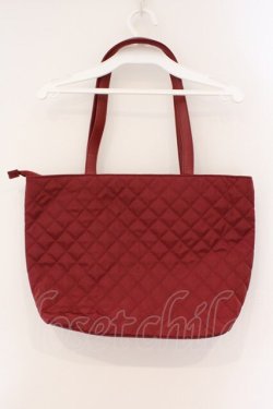 画像3: m petit by misako / キルティングレースアップトートバッグ  アカ O-26-03-24-006-LO-BG-OW-OS