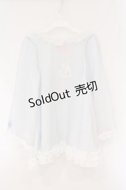 画像3: Swankiss / HB cable flower O/P　ワンピース F サックス O-26-03-24-076-CA-OP-OW-OS