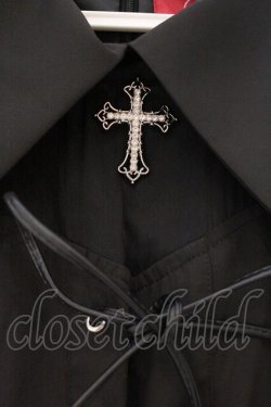 画像2: Jamie エーエヌケー / クロスチャームスピンドルワンピース M クロ O-26-03-24-077-LO-OP-OW-OS