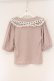 画像3: DearMyLove / レースフリル襟上品リブカットソー M ピンク O-26-03-24-081-EL-TO-OW-OS (3)