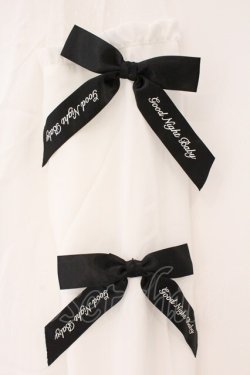 画像2: Ank Rouge / ロゴリボン配色ブラウス M シロ O-26-03-24-082-CA-BL-OW-OS