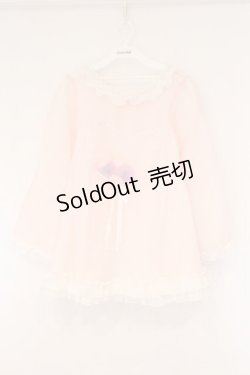 画像1: Swankiss / HB cable flower O/P　ワンピース  ピンク O-26-03-24-083-CA-OP-OW-OS