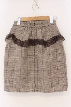 画像3: Ank Rouge / 2つリボンスカート M ブラウン O-26-03-24-089-CA-SK-OW-OS