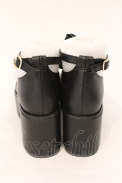 画像4: Ank Rouge / ダブルリボンドーリーシューズ L クロ O-26-03-24-009-CA-SH-IG-OS