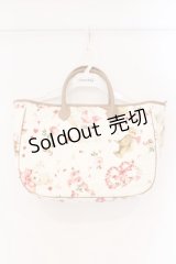 PINK HOUSE / テディローズプリントキルティングバッグ  バニラ O-26-03-24-002-LO-BG-IG-OS