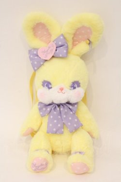 画像1: Angelic Pretty / Cuteリリカルバニーぬいぐるみリュック  イエロー O-26-03-24-014-AP-BG-IG-OS