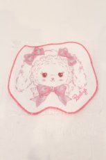 画像1: BABY,THE STARS SHINE BRIGHT / うさくみゃちゃんのおかおタオルハンカチ  ホワイト×シロ O-26-03-24-015-BA-ZA-IG-OS (1)