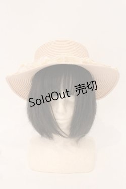 画像3: axes femme / 巻きバラレースカンカン帽  ピンク O-26-03-24-017-AX-AC-YM-OS