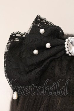 画像3: Angelic Pretty / Sweet Actressカチューシャ  クロ O-26-03-24-018-AP-AC-IG-OS