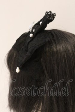 画像4: Angelic Pretty / Sweet Actressカチューシャ  クロ O-26-03-24-018-AP-AC-IG-OS