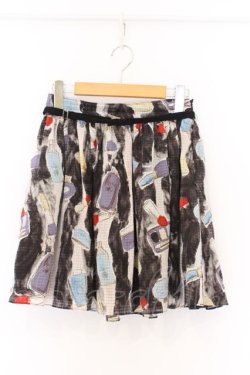 画像1: MILK / ヌーボーgirlスカート  ブラック O-26-03-25-004-ML-SK-IG-OS