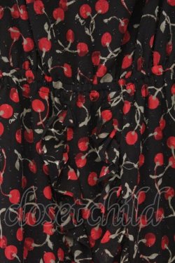 画像2: MILK / Little berryベビードール  ブラック×レッドベリー O-26-03-25-034-ML-OP-IG-OS