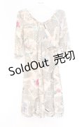 MILK / フォーチューンBirdドレス  ミルクティー O-26-03-25-038-ML-OP-IG-OS