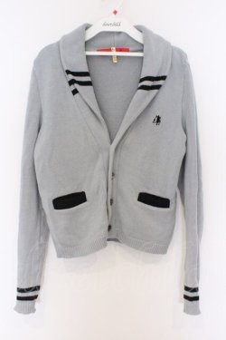 画像1: ネバアランド / フライト・カーディガン  グレー O-26-03-25-040-LO-TO-IG-OS