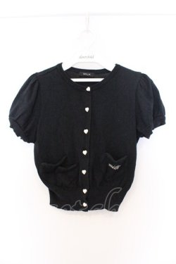 画像1: MILK / ハニーパフカーデ  クロ O-26-03-25-042-ML-TO-IG-OS