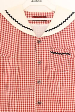 画像2: ネバアランド / グーズベリーワンピース  アカ O-26-03-25-044-LO-OP-IG-OS