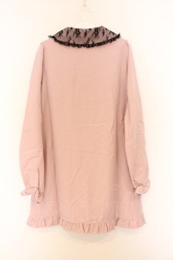 画像3: Princess Melody / 胸あきレースアップワンピース F ピンク×クロ O-26-03-25-048-EL-OP-OW-OS