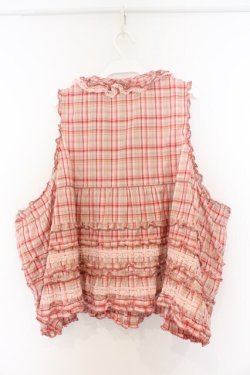 画像3: PINK HOUSE / フリル使いノースリーブブラウス【お直し有り】  ピンク O-26-03-25-051-LO-BL-IG-OS