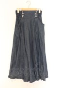 axes femme / パール釦デザインデニムスカート F インディゴ O-26-03-25-006-AX-SK-IG-OS