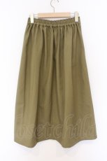 画像3: axes femme / サス付きタックスカート F グリーン O-26-03-25-007-AX-SK-IG-ZT657 (3)
