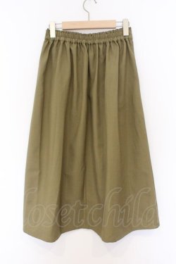 画像3: axes femme / サス付きタックスカート F グリーン O-26-03-25-007-AX-SK-IG-OS