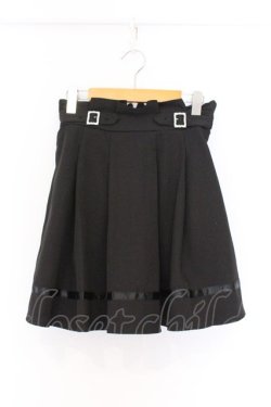 画像1: axes femme / ベルト付きフレアスカートパンツ F クロ O-26-03-25-009-AX-SK-YM-OS