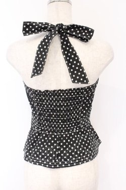 画像3: MILK / ホルターネックトップス  クロドット O-26-03-25-001-ML-TO-IG-OS