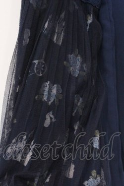 画像2: axes femme / 眠れる森の美女ブラウス M ネイビー O-26-03-25-011-AX-BL-YM-OS