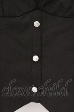 画像2: axes femme POETIQUE / フェイクレイヤードオフショルトップス M クロ O-26-03-25-012-AX-TO-YM-OS