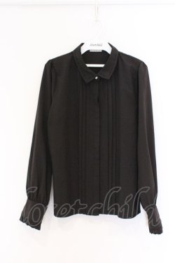 画像1: axes femme / ヒヨクタックブラウス M クロ O-26-03-25-013-AX-BL-YM-OS