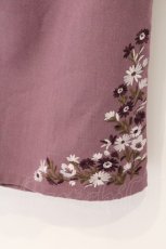 画像2: axes femme / 花刺繍ストレートカットパンツ L ピンク O-26-03-25-002-AX-PA-IG-ZT102 (2)
