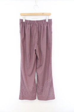 画像3: axes femme / 花刺繍ストレートカットパンツ L ピンク O-26-03-25-002-AX-PA-IG-OS