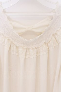 画像2: axes femme / バックシャンエスパンディプルオーバー M シロ O-26-03-25-021-AX-TO-IG-OS