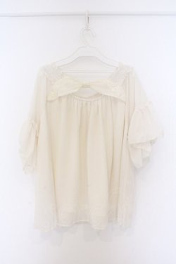 画像3: axes femme / バックシャンエスパンディプルオーバー M シロ O-26-03-25-021-AX-TO-IG-OS