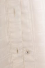 画像2: axes femme / シアーチェックロングシャツ M アイボリー O-26-03-25-024-AX-BL-IG-OS (2)