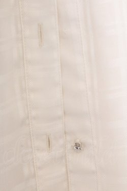 画像2: axes femme / シアーチェックロングシャツ M アイボリー O-26-03-25-024-AX-BL-IG-OS