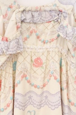 画像2: MILK / Sugar cakeドレス  バニラベース O-26-03-25-027-ML-OP-IG-OS