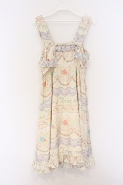 画像3: MILK / Sugar cakeドレス  バニラベース O-26-03-25-027-ML-OP-IG-OS