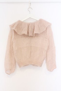 画像3: MILK / フラッフィーカーデ  ピンク O-26-03-25-030-ML-TO-IG-OS