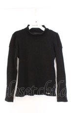 画像1: MILK / ボトルネックニットトップス  クロ O-26-03-25-033-ML-TO-IG-ZT624 (1)