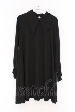 画像1: SEX POT ReVeNGe /ACK BAD COLLAR CROSS カットワンピース M ブラック O-26-03-27-004-SP-OP-OW-OS