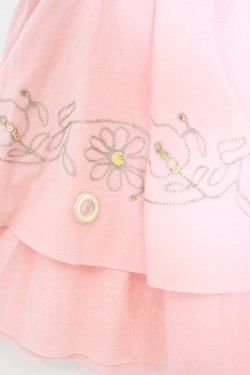 画像2: LIZ LISA / ステッチワークミニスカート  ピンク O-26-03-27-037-LO-SK-YM-OS