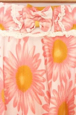 画像2: LIZ LISA / 花柄ミニスカート 0 シロｘピンク O-26-03-27-040-LO-SK-YM-OS