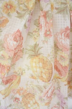 画像2: LIZ LISA / フルーツチェックシャーリングワンピース 0 マルチ O-26-03-27-041-LO-OP-YM-OS