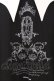画像2: SEX POT ReVeNGe / BAD COLLAR CROSS カットワンピース M ブラック×ホワイト O-26-03-27-005-SP-OP-OW-OS (2)
