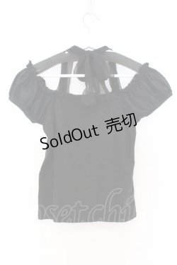 画像3: BPN / 蝶プリントパフカットソー M ブラック O-26-03-27-048-GO-TO-OW-OS