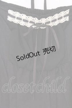 画像2: BPN / はしごレース配色チュニック M ブラック O-26-03-27-049-GO-OP-OW-OS