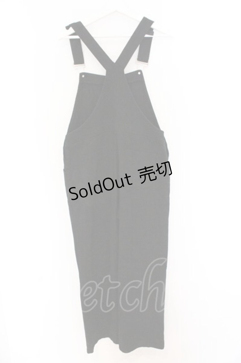 画像3: NieR Clothing / オーバーオール F ブラック O-26-03-27-052-PU-OP-OW-ZT032 (3)