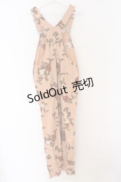 画像3: PINK HOUSE / うさぎ柄サロペットパンツ  ピBク O-26-03-27-053-LO-OP-IG-OS