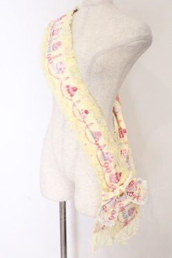 画像1: Angelic Pretty / Happy Cakesエシャルプ  イエロー O-26-03-27-054-AP-ZA-IG-OS